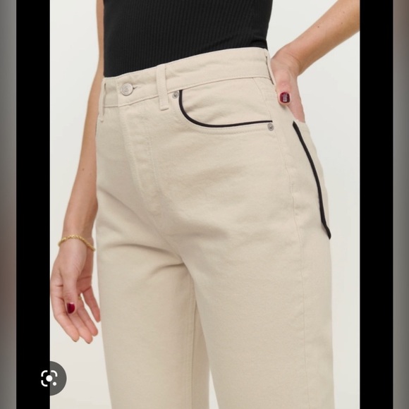 Reformation Cynthia High Rise Straight Jeans - Picture 2 of 6